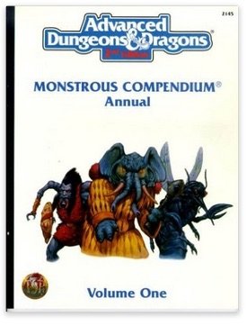 Stock image for AD&D Monster Compendium Annual for sale by More Than Words
