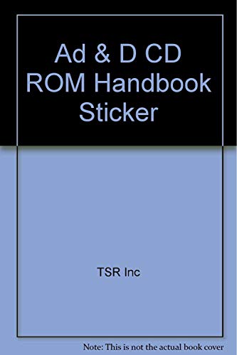 Ad & D CD ROM Handbook Sticker (9780786908622) by Unknown Author