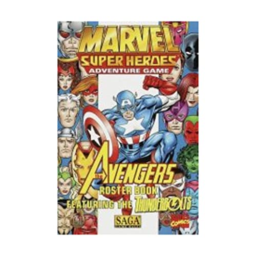 Beispielbild fr Avengers - Roster Book - Featuring the Thunderbolts (Marvel Super Heroes - SAGA (TSR)) zum Verkauf von Noble Knight Games