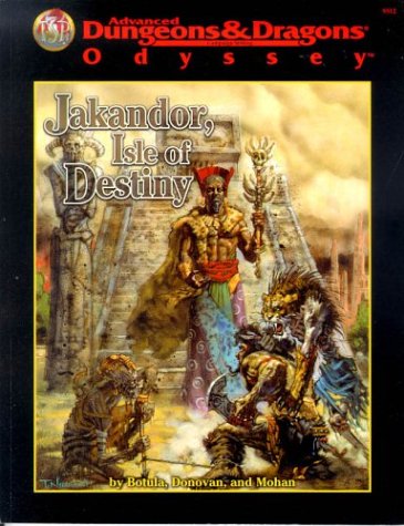 Stock image for Jakandor - Isle of Destiny (Advanced Dungeons & Dragons (2nd Edition) - Modules & Adventures) for sale by Noble Knight Games