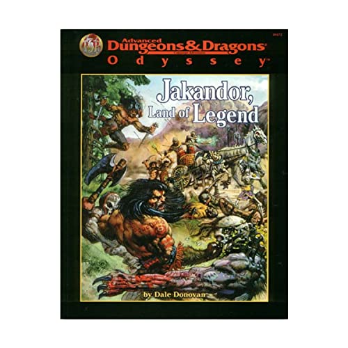 Stock image for Jakandor - Land of Legend (Advanced Dungeons & Dragons (2nd Edition) - Modules & Adventures) for sale by Noble Knight Games