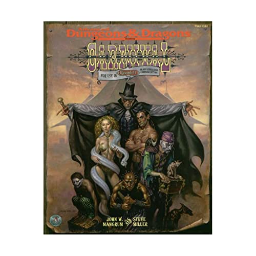 Carnival (AD&D Ravenloft) (9780786913824) by John W. Mangrum; Steve Miller