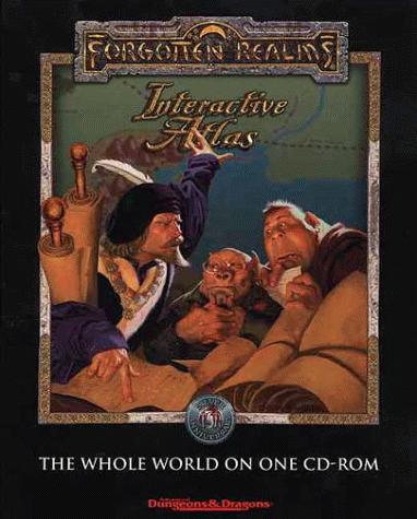 9780786914517: Forgotten Realms: Interactive Atlas (Advanced Dungeons & Dragons)