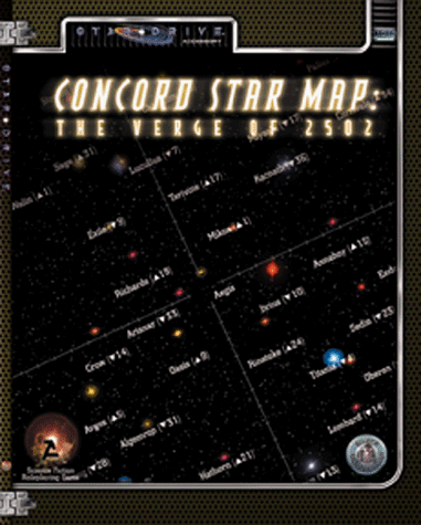 Concord Star Map: Verge of 250 (9780786915132) by TSR Inc