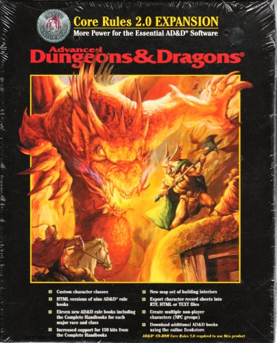 Advanced Dungeons & Dragons (AD&D) Core Rules 2.0 Expansion CD-ROM (9780786915439) by [???]