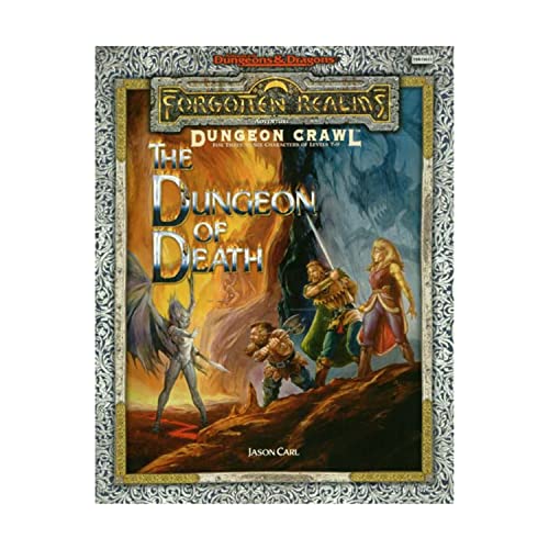 The Dungeon of Death: A Dungeon Crawl Adventure (Advanced Dungeons and Dragons: Forgotten Realms) (9780786916221) by Jason Carl