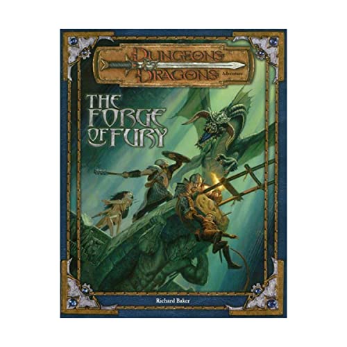 Forge of Fury (Dungeons and Dragons 3rd Edition Adventure) - Baker, Richard