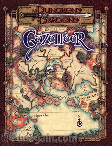 Imagen de archivo de Gazetteer (Dungeons & Dragons) a la venta por Half Price Books Inc.