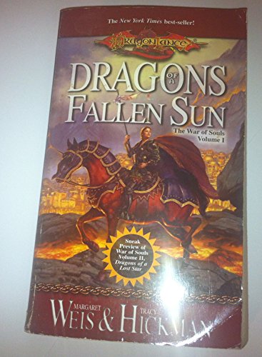 Beispielbild fr Dragons of a Fallen Sun ( The War of Souls #1 ) zum Verkauf von Acme Books