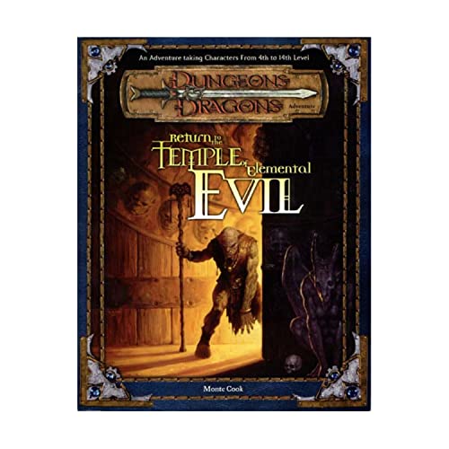 Return to the Temple of Elemental Evil (Dungeons & Dragons d20 3.0 Fantasy Roleplaying Adventure,...