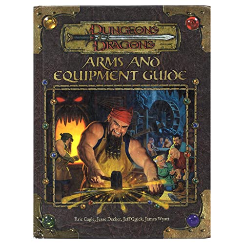 Imagen de archivo de Arms and Equipment Guide (Dungeons & Dragons d20 3.0 Fantasy Roleplaying Accessory) a la venta por Wm Burgett Bks and Collectibles