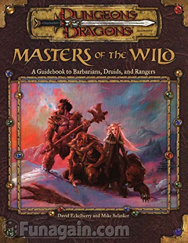 Beispielbild fr Masters of the Wild (Dungeons & Dragons (3rd Edition) (d20) - Player's Guides) zum Verkauf von Noble Knight Games