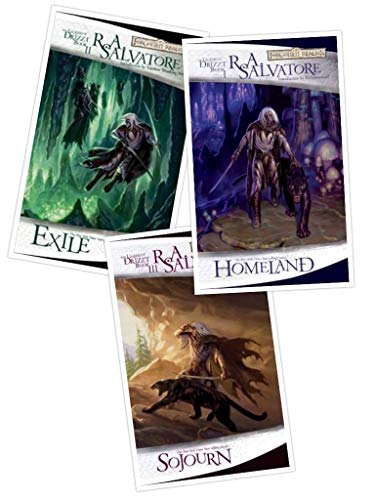 9780786926831: The Dark Elf Trilogy Gift Set (Homeland + Exile + Sojourn)