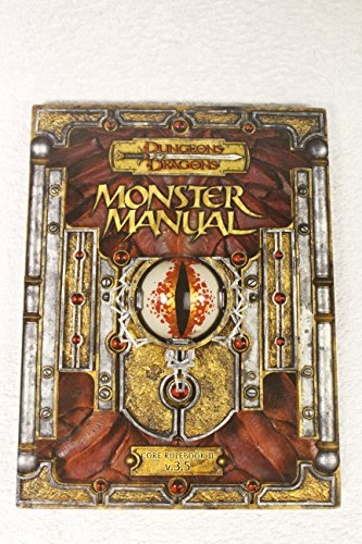 Stock image for Monster Manual 3.5 (Dungeons & Dragons (3rd Edition) (d20) - Dungeon Master's Guides & Miscellaneous) for sale by Noble Knight Games