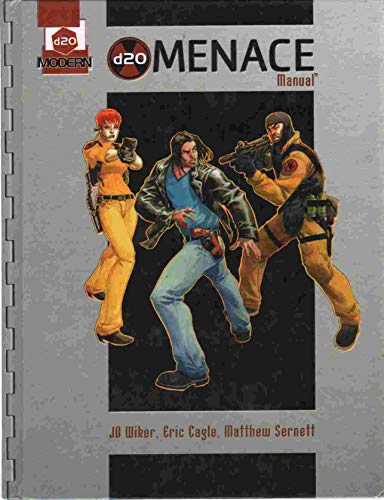 d20 Menace Manual: A d20 Modern Supplement (9780786928996) by J.D. Wiker; Eric Cagle; Matthew Sernett