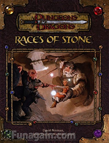 Imagen de archivo de Races of Stone (Dungeons & Dragons d20 3.5 Fantasy Roleplaying Supplement) a la venta por HPB-Diamond