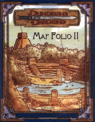 Beispielbild fr Map Folio II (Dungeons & Dragons Accessory) zum Verkauf von HPB-Diamond