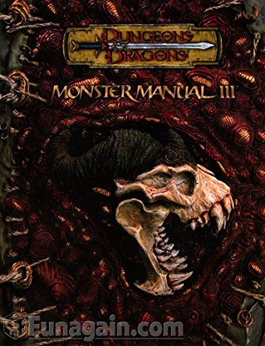 circulación estrés rodear Monster Manual III (Dungeons & Dragons d20 3.5 Fantasy Roleplaying  Supplement) - Wizards Of The Coast: 9780786934300 - AbeBooks