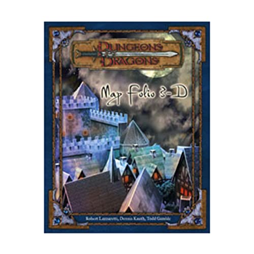 9780786934379: Dungeons & Dragons Map Folio 3-D