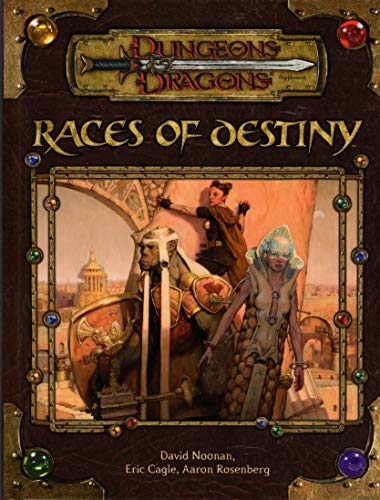 Stock image for Races of Destiny (Dungeon & Dragons d20 3.5 Fantasy Roleplaying) for sale by The Book Garden