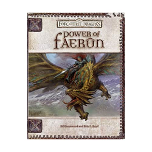 Imagen de archivo de Power of Faerun (Dungeons & Dragons d20 3.5 Fantasy Roleplaying, Forgotten Realms Supplement) a la venta por HPB-Diamond