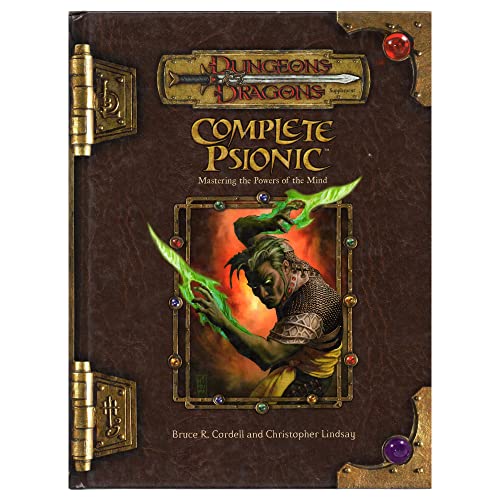 Complete Psionic (Dungeons & Dragons d20 3.5 Fantasy Roleplaying Supplement) (9780786939114) by Cordell, Bruce R.; Lindsay, Christopher