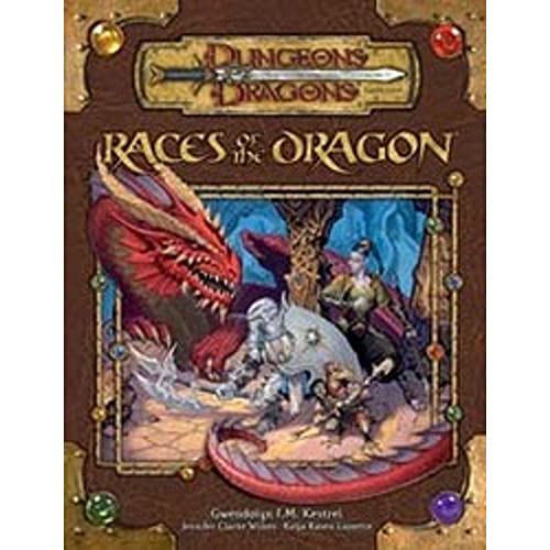 Stock image for Races of the Dragon (Dungeons & Dragons d20 3.5 Fantasy Roleplaying Supplement) for sale by HPB-Diamond