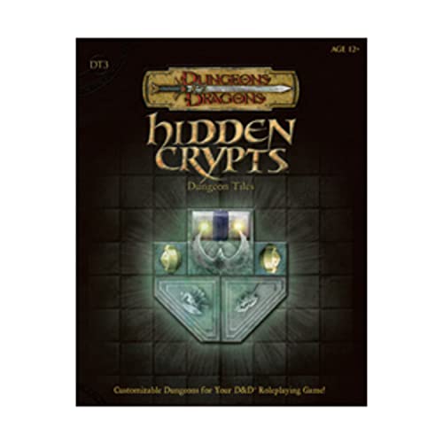 Imagen de archivo de Hidden Crypts Dungeon Tiles, Set 3 (Dungeons & Dragons Accessory) a la venta por Bear Notch Books