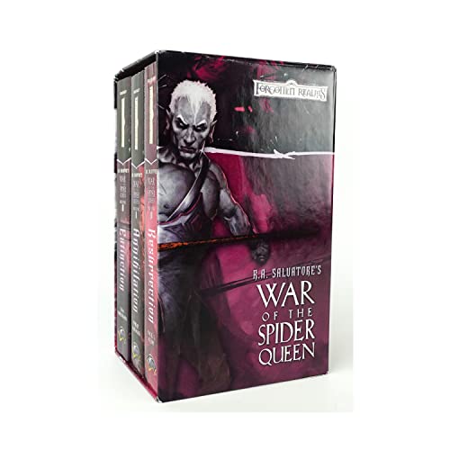 War of the Spider Queen Gift Set, Part II (R.A Salvatore Presents the War of the Spider Queen) (9780786943074) by Smedman, Lisa; Athans, Philip; Kemp, Paul S.