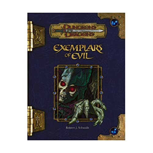 Exemplars of Evil: Deadly Foes to Vex Your Heroes (Dungeons & Dragons d20 3.5 Fantasy Roleplaying) (9780786943616) by Robert J. Schwalb; Eytan Bernstein; Creighton Broadhurst; Steve Kenson; Kolja Raven Liquette; Allen Rausch