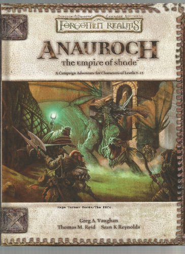 Imagen de archivo de Anauroch: The Empire of Shade (Dungeons & Dragons d20 3.5 Fantasy Roleplaying, Forgotten Realms Setting) a la venta por HPB-Emerald