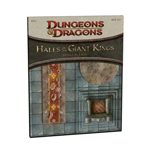 Imagen de archivo de Halls of the Giant Kings: DU1 - Dungeon Tiles (D&D Accessory) a la venta por Bear Notch Books