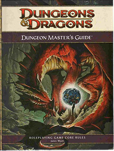 Beispielbild fr Dungeons Dragons Dungeon Masters Guide: Roleplaying Game Core Rules, 4th Edition zum Verkauf von New Legacy Books