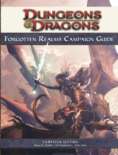 Imagen de archivo de Forgotten Realms Campaign Guide, 4th Edition a la venta por Books Unplugged