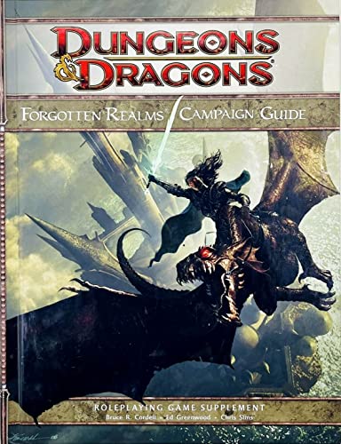 Stock image for Forgotten Realms Campaign Guide, 4th Edition for sale by GF Books, Inc.