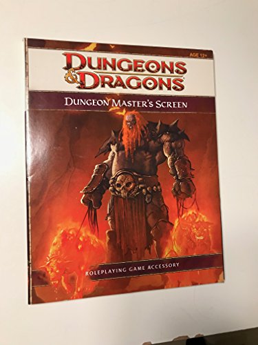 Beispielbild fr Dungeons & Dragons Dungeon Master's Screen zum Verkauf von HPB Inc.