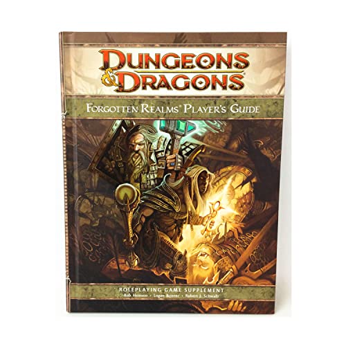 Dungeons & Dragons. Forgotten Realms Player's Guide. Roleplaying Game Supplement. [4th Edition D&D]