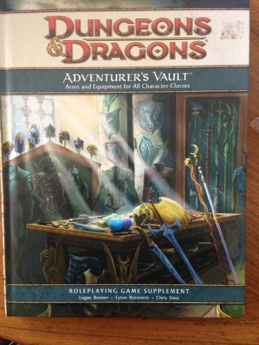 9780786949786: Adventurer's Vault: A Guide to Weapons, Equipment, and Treasure for Your Character (D&d Supplement) (Dungeons & Dragons): Arms and Equipment for All Character Classes