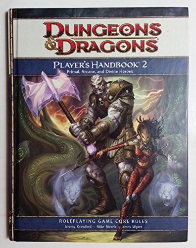 Beispielbild fr Dungeons & Dragons: Player's Handbook 2- Roleplaying Game Core Rules zum Verkauf von Books From California