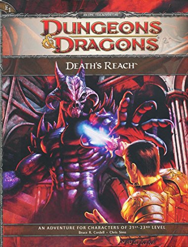 Imagen de archivo de Death's Reach: Adventure E1 for 4th Edition D&D (D&D Adventure) a la venta por Half Price Books Inc.