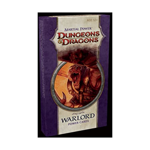 Stock image for Martial Power Warlord Power Cards (Dungeons & Dragons) for sale by WeBuyBooks