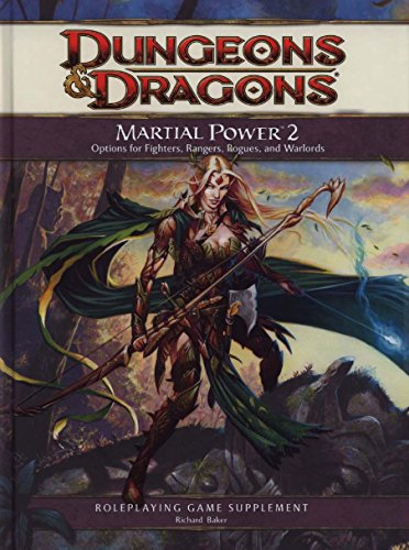 Imagen de archivo de Martial Power 2: A 4th Edition D&D Supplement a la venta por HPB-Diamond