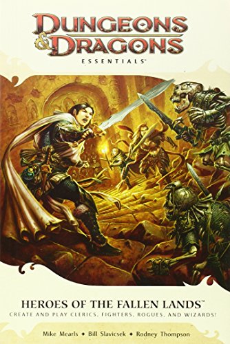 9780786956203: Heroes of the Fallen Lands: An Essential Dungeons & Dragons Supplement: Create and Play Clerics, Fighters, Rogues, and Wizards!
