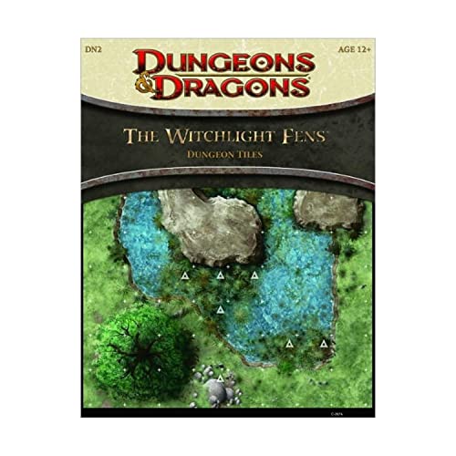 Imagen de archivo de The Witchlight Fens - Dungeon Tiles: A 4th Edition Dungeons & Dragons Accessory (4th Edition D&D) a la venta por Bear Notch Books