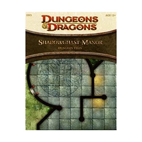 Imagen de archivo de Shadowghast Manor - Dungeon Tiles: A 4th Edition Dungeons & Dragons Accessory (4th Edition D&D) a la venta por Bear Notch Books