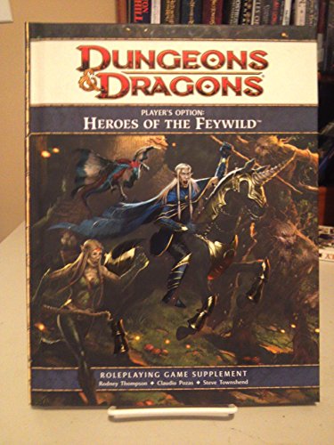 Beispielbild fr Player's Option: Heroes of the Feywild: A 4th edition Dungeons & Dragons Supplement (4th Edition D&D) zum Verkauf von HPB-Emerald