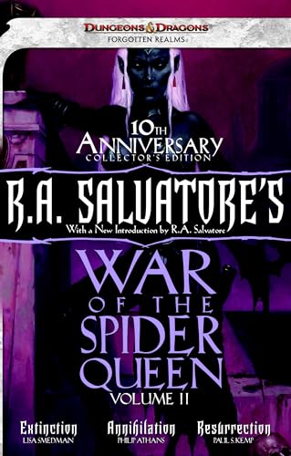 Imagen de archivo de R. A. Salvatore's War of the Spider Queen, Volume II : Extinction, Annihilation, Resurrection a la venta por Better World Books