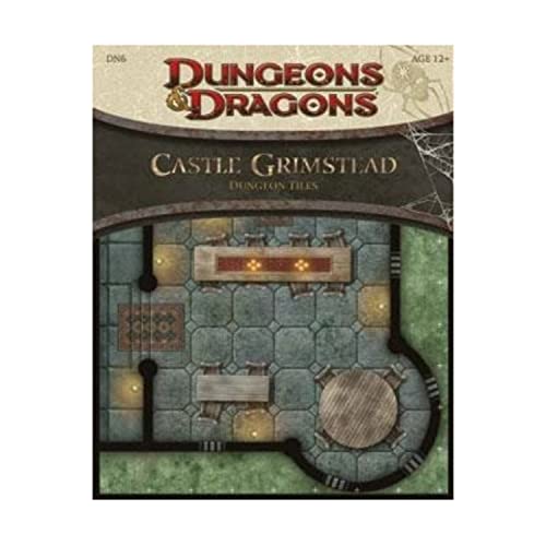 9780786960392: Castle Grimstead - Dungeon Tiles: A Dungeons & Dragons Accessory
