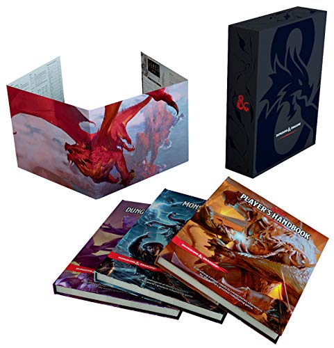 9780786966622: Dungeons & Dragons Core Rulebooks Gift Set (Special Foil Covers Edition with Slipcase, Player's Handbook, Dungeon Master's Guide, Monster Manual, DM S