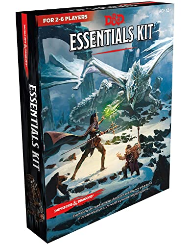 Stock image for D&D Essentials Kit (Dungeons & Dragons Intro Adventure Set) Age Range:12 Years & Up for sale by Bellwetherbooks